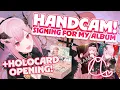 Lagu 【HANDCAM SIGNING】breaking my speed record today and opening holo cards!! #calliolive