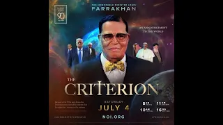 FARRAKHAN SPEAKS JULY 4TH 2020 10 am CST LIVE STREAM www noi org