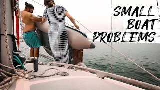 STRUGGLES at anchor | No cooking gas | SAILING a 28ft SAILBOAT EP18
