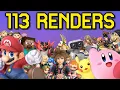 Download Lagu Ranking ALL 113 Character Renders in Super Smash Bros Ultimate!