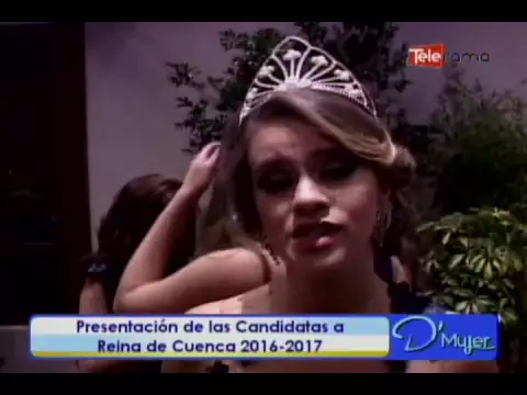 Presentación de las candidatas a Reina de Cuenca 2016 - 2017