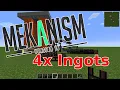 Minecraft Mekanism Tier 3 Ore Processing 4x Ingots per Ore Tutorial