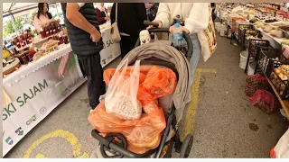 UMJESTO DJECE ROBA U KOLICIMA!? IMA LI VRIJEDNOST OVO PRIRODNO CAZINSKO ZLATO? Treći dio CAZIN SAJAM