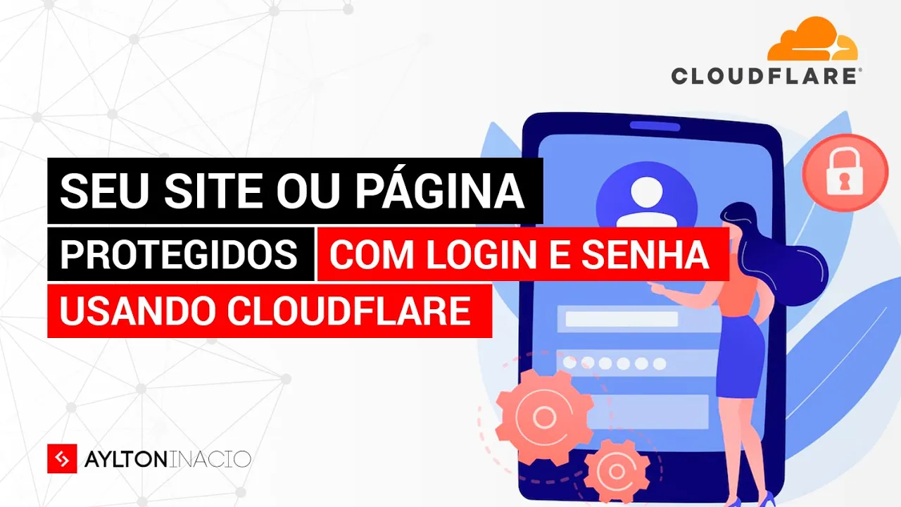 Como colocar LOGIN E SENHA no seu SITE com CLOUDFLARE