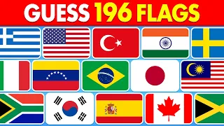 Guess All the 196 Flags of the World Guess the Flag Quiz