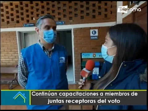 Continúan capacitaciones a miembro de juntas receptoras del voto