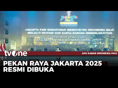 Pemprov DKI Jakarta Buka Gelaran PRJ 2025