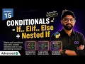 Python If-Elif-Else Nested If Explained Conditional Statements Learn Python Episode 15