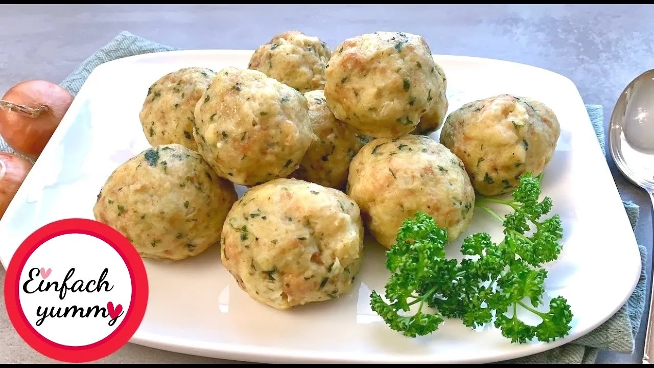 Learn how to make German Potato Dumplings! This style of “Kartoffelkloesse” is basically mashed pota. 