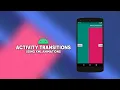 Android Activity Transitions XML Animations Android Studio