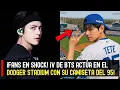 Download Lagu ¡Fans en shock! ¡V de BTS actúa en el Dodger Stadium con su camiseta del 95! #BTS #v