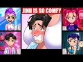 Download Lagu Top 9 Funniest Reactions 🤣🤣🤣 Zoey, Rumi, Jinu, Mira \u0026 Saja Boya | Kpop Demon Hunters Reaction 10