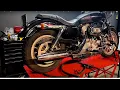Replacing the Rear Drive Belt on My Harley Sportster - The Easy Way