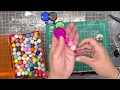 How to add beads to your badge reel