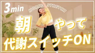 【毎朝3分】全身を気持ちよく動かす体操で目覚めもスッキリ！立ったままOK