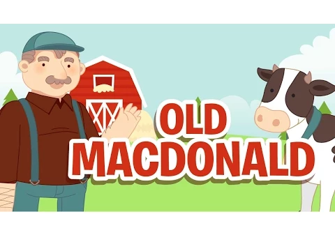 Download MP3 Old MacDonald Had a Farm • Nursery Rhymes Song with Lyrics • Animated Cartoon for Kids