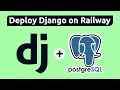 Deploy Your Django App on Railway with PostgreSQL Easy Free