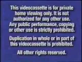 Blue FBI Warning Screens 2000-2003