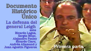 DOCUMENTO HISTÓRICO: La Defensa del General Leigh. PRIMERA PARTE