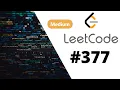Java Leetcode 377 Combination Sum IV DP Distinct Ways