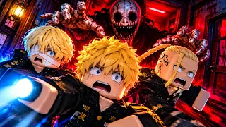TAKEMICHI, DRAKEN E CHIFUYU JOGANDO TERROR NO ROBLOX 😂💀