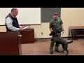 Administration of Oath K 9 Deputy Chase April 13th 2022