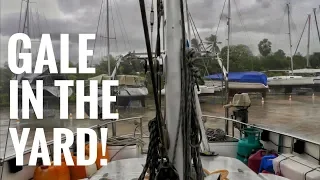 MOVING A SAILBOAT IN A GALE – SAILING FOLLOWTHEBOAT Ep 118