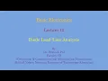 Basic Electronics Lecture-12 Diode Load-Line Analysis
