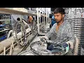 Download Lagu Unveiling The Manufacturing Process of Motorcycle Wheel Rims | Skilled Hands