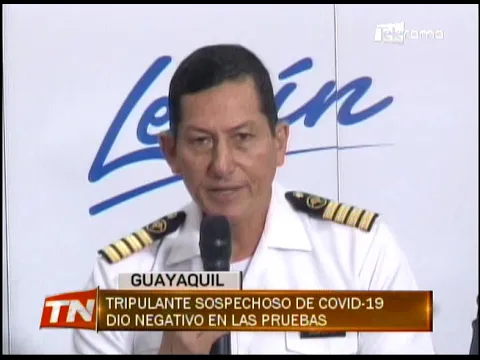 Tripulante del buque intentó escapar de cuarentena y fue encontrado en aeropuerto