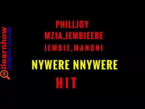 Download MP3 PHILLJOY x MZIA x JEMBIE x MANONI - NYWERE NNYWERE