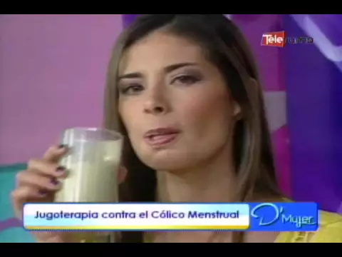 Jugoterapia contra el cólico menstrual