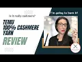 Download Lagu Is Temu Cashmere Yarn the Real Deal? Burn Test and Honest Review! Plus a New Free Pattern Reveal