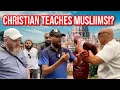 Christian tries to teach Muslims! Hashim \u0026 Hamza Vs Christian | Speakers Corner | Hyde Park