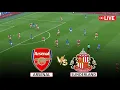 Lagu 🔴Live : Arsenal vs Sunderland I English Premier League Full Match Streaming I eFootball Pes 21 Game