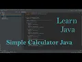 Create a Simple Calculator in Java