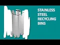 4 Most Wanted Stainless Steel Recycling Bins in The Market 2021