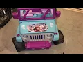 Fisher Price Power Wheels DeWalt battery conversion without voltage regulator