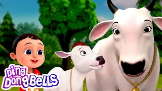 Gaiya Meri Gaiya - गैया मेरी गैया + More Hindi Nursery Rhymes for Kids | Ding Dong Bells