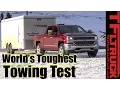 2017 Chevy Silverado 1500 6 2L V8 vs Ike Gauntlet Review World s Toughest Towing Test