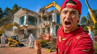 EL GOBIERNO DESTRUYE MI MANSIÓN * ORDEN DE DESALOJO