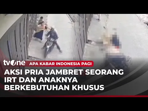 IRT di Medan Diseret Jambret di Depan Rumah