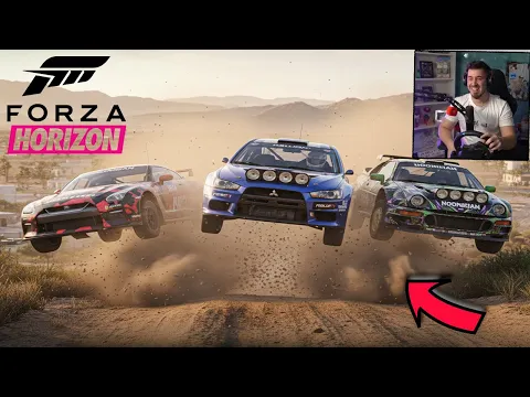 Video Thumbnail: Forza Horizon 5 | Volan si pedale VS Tastatura pe Noua CURSA!