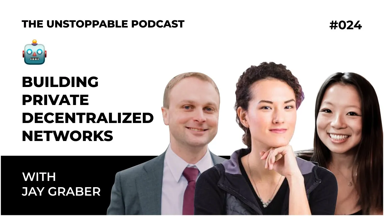 Building Private Decentralized Networks with Jay Graber | Ep #24
