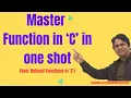 Function in c in one shot Mastering C Functions A Comprehensive Guide for Beginners