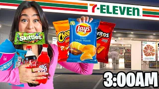 Eating ONLY Gas Station Food for 24 HOURS...