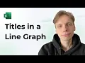 How to Add Titles in a Line Graph in Excel 2026 Easy Guide