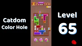 Catdom Color Hole Level 65 Screenshot