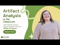 lilyPD Artifact Analysis Unit 0 Introduction to the Course