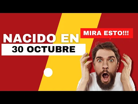 Download MP3 Nacido el 30 de Octubre | Este es el SECRETO DE TI | Feliz Cumpleaños